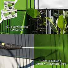 TerraUno - Strisce frangivista premium per recinzione a doppia asta, 50 m x 19 cm, con 30 clip, colore antracite, in PVC per la recinzione