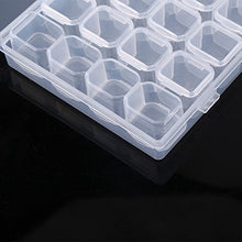 zhuolong Scatola per medicinali, plastica Trasparente 28 Slot Regolabile per Tablet Pillola per medicinali Contenitore per contenitori per Gioielli