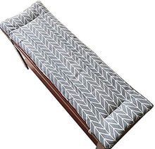 JHuanic - Cuscino per panca da esterno, morbido, per sedia lunga da giardino, per viaggi, altalena, sedia lunga a 2 o 3 posti (stile 1,150 x 50 cm)