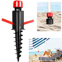 CZF ES Picchetto di Supporto per Ombrelloni, Ombrello di Ancoraggio per Sabbia Supporto, Base per Ombrellone da Spiaggia, Adatto per Terrazza con Prato in Sabbia