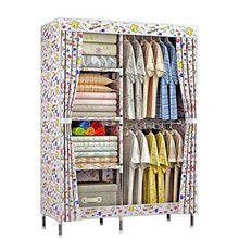 NXYJD Cabinet Panno di Modo di Oxford a 4 Strati dormitorio Camera da Letto Semplice Combinazione Guardaroba Comodo deposito mobili gabinetto di casa