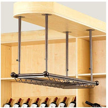 Cremagliera Del Vino Del Metallo Porta Bottiglie E Vetro Scaffale Per Vino- Portabottiglie Da Appendere, Portabottiglie Da Vino, Per Cucina Domestica E Decorazione Bar