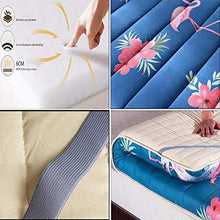 YOLL Pieghevole Futon Materasso Matrimoniale Singolo da Terra Tatami stuoie, Portatile Trapuntato Stile Giapponese Futon Rilievo di Materasso Tatami Materassino/C / 90 * 200cm