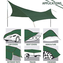 Incatramata Rainproof Esterna e la Protezione Solare Anti-Neve Canopy Panno, Spessore di Circa 0,45 Millimetri, Molto Adatto for Il Campeggio, Pesca, Giardinaggio, Auto o Pool di Copertura