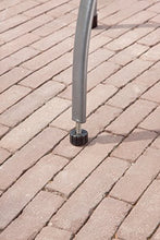 Greemotion 416395 Tavolo Tavolino Toulouse Quadrato da Giardino in Metallo, 70 x 70 cm, Acciaio, Grigio, 70x70x74 cm