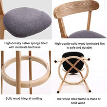 Seggiola da bar Sedie da cucina, sgabelli da colazione, sgabelli da bancone | Seggioloni con seduta imbottita in tessuto Sgabelli da bar, Sgabelli alti dal design ergonomico,Sedia da pranzo in legno