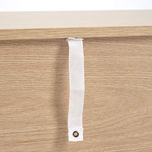 BHSHUXI, cassettiera in legno per camera da letto, 4 cassetti con maniglie in metallo e comodino, armadietto per camera da letto, soggiorno, corridoio