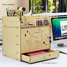 Schedario Classificatore Verticale File Cabinet, cartelle multifunzionale da tavolino di legno solido a più strati, file di Office Cassetto Tipo A4 con la serratura Data Storage Scaffale, file dati de