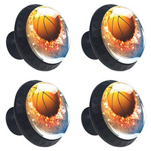 Poster di basket 4 PCS Pomelli per Porta, Pomolo per Mobile, Pomelli per Mobili con Viti, Maniglia per Armadietto, Pomelli per Porta, Pomelli per Cassetti per Porta, Armadio, Cassetto e Credenza