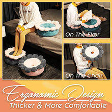 Lanceasy Foglia Futon Tatami Futon - Cuscino in peluche a forma di petali in stile giapponese, con fondo spesso, per bambini e adulti