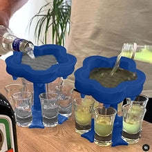 MariJEE - Dispenser e porta bevande con supporto, riempire più bicchieri di vino o bevande rapidamente, essenziale per riunioni familiari e feste al bar.