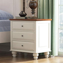 Cxraiy-HO Comodino Camera da Letto mobili in Legno Bianco 3 cassetti Comodino Comodino Cabinet (Color : White, Size : 61x42x68.5CM)