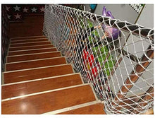 Rete Protettiva,Rete a Fune Rete Di Balcone Giardino Storage Luggage Cargo Corda Net Nylon Net Gattier,per Ringhiera Scale Proteggere Recinzioni Piante Recinto Trellis Party Foto Appeso,3" 5/16"