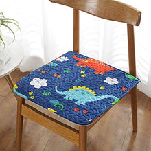 XHNXHN 2 Pezzi Cuscino per Sedia da Pranzo Cuscino per sedie da Cucina Cuscino Antiscivolo per Ufficio Invernale ed Estivo Cuscino per Sedia Computer Blu 50x50 cm (20x20 Pollici) * 2
