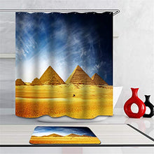 LIYAN Combinazione Bagno. Immagini Chiare E Colori Vivaci Rendono Il Tuo Bagno Pieno di Vita. Accessori da Bagno. Il Deserto. Piramide.