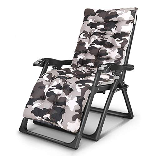 DGHJK Sedia Pieghevole a gravità Zero con Comodi Cuscini Lettino Relax Regolabile per Esterni da Giardino per Ponte Beach Yard Carico Massimo 200 kg