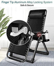 Lettino Prendisole Pieghevole Oversize Reclinabile per Giardino Patio In Spiaggia Campeggio Esterno Portatile Home Lounge Supporta 200 Kg