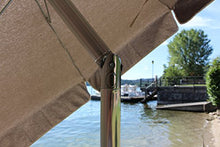 Maffei Art 181A Venezia duplex Alu, palo alluminio, diametro cm 200. Made in Italy