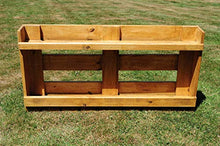 Rastrelliera portabottiglie per vino, whisky, gin e altre bevande, cantinetta a mensola per gin e whisky, realizzata in legno per pallet riciclato