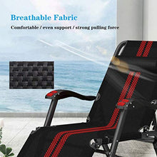 HXCD Sedia a Sdraio a gravità Zero per Giardino, Sedia a Sdraio Pieghevole reclinabili Pieghevoli in Metallo Resistente Lettino reclinabile Rilassante Portatile mobili da Giardino per Prato all'a