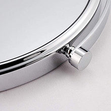 LBWARMB Trucco Specchio con luci Specchio per Il Trucco Specchio cosmetico da 8 Pollici Pieghevole Pieghevole 3X Specchio ingranditore (Colore: Argento Dimensioni: 8 Pollici 3 x) per Il comò da Bagno