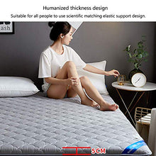 zyl Materasso Tatami Addensato Materasso Futon Pieghevole in Tessuto di Cotone Imbottitura Confortevole Traspirante Materasso Pieghevole Antiscivolo Lavabile in Lavatrice
