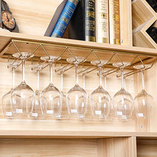 Arte del Ferro Vino Cremagliera di Vetro Moderno 12 Pollici Portabicchieri da Vino semplicità Elegante Cucina caffè Decorazione della Casa Appeso Cremagliera del Vino Nero Bianco Oro