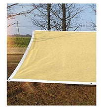 zhoufeng Tenda Tenda 90% Tenda Schattier Protezione Solare Rete ombreggiante Serre telone, terrazzo Giardinaggio Sunblock Shading con Occhielli (Colore: 3.3x3.3ft 1x1m / Beige, Formato)