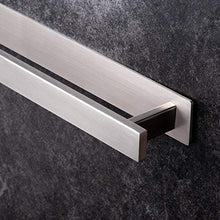 YIGII Portasciugamani da bagno senza trapano per asciugamani, adesivo da parete, in acciaio inox SUS304, 40 cm
