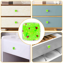 coccinella (2) 4 PCS Pomelli per Porta, Pomolo per Mobile, Pomelli per Mobili con Viti, Maniglia per Armadietto, Pomelli per Porta, Pomelli per Cassetti per Porta, Armadio, Cassetto e Credenza