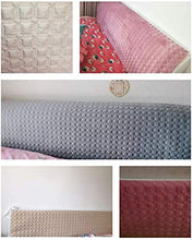 Fodera Per Testata Letto Copertura/Fodera per Testiera per Letto Copri Testata Letto 150/160/200 CM Matrimoniale/Singolo Premium Imbottita Elastica Copritestata Letto Protezione Anti-collision.
