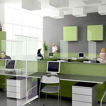 KMILE Cancella Scudo Protettivo per Film, divisorio in plastica Pop-up, Trasparente (Color : Thicken 31.49x70.86in)