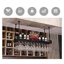JHGJBJ Appeso cremaglie, Supporto 30-60cm Regolabile in Altezza Ferro Appeso Vetro di Vino, con portabottiglie Vino, Appeso cremagliera della Tazza (Size : 80x30cm)