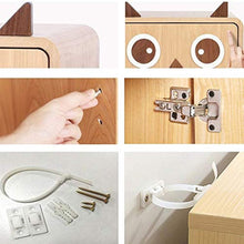 MMWYC Gufo Mobili Fumetto Solid Camera da Bambini Comodino for Bambini Legno Piccolo gabinetto Giocattolo Governo di immagazzinaggio dei Bambini, Naturale, 55 * 46,5 40cm *