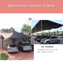 HTL durevole 8-Pin parasole net, addensato panno ombreggiante, utilizzato per isolamento termico protezione solare per cortile, balcone e tetto. tasso di ombreggiatura 90%, nero, 4 m x 6 m