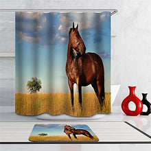 LIYAN Combinazione Bagno. Immagini Chiare E Colori Vivaci Rendono Il Tuo Bagno Pieno di Vita. Accessori da Bagno. Cavallo nell'Erba.