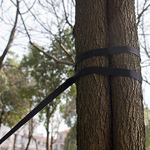 Amaca sospesa, 2 pezzi, amaca regolabile con albero e cinghia sospesa 200 cm, campeggio all'aria aperta, escursionismo