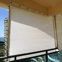 SDFGO Bianco Rete ombreggiante Artificiale Ombra 90% Decorazioni Giardino(Size:5 * 6)