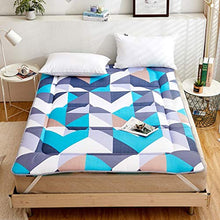Huan Stile Giapponese Doppio Materasso Singolo, Pieghevole dormitorio, futon Piano Materasso, soffice e Traspirante Tatami Pieghevole futon Spessore 5 Centimetri (Size : 90X200CM)