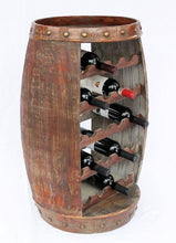 DanDiBo Scaffale Vini Botte Vino 0370-R Botte in Legno H-81cm Supporto Bottiglie Marrone Bar Vino-Bar