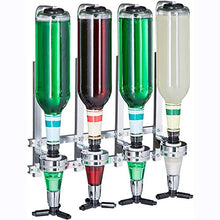 GZYM Liquor Dispenser Bottle Holder, Sling 4 Basamento della Bottiglia Ottica distributore di Bevande Wine Spirits Barra d'Acciaio Butler Parete
