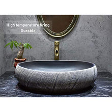Lavabo in Ceramica, lavandino Artistico, Retro Adatto per Il Bagno di Un Hotel familiare