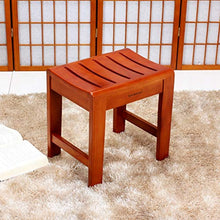 Sgabelli per doccia e bagno Quercia Sgabello Antiscivolo Doccia Sgabello for Gli Anziani di Legno Solido Sgabello Impermeabile E Anti-corrosione Doccia in Camera in Legno Sgabello Sgabello Basso