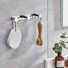 Lolypot 3 Gancio Asciugamani Muro Adesivo in acciaio inossidabile cromato porta della cucina ganci accappatoio Gancio Appendiabiti Gancio Bagno da Parete