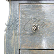 Shop Chic Cassettiera Vania in rovere massiccio finitura lavagna