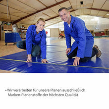 Nemaxx Telone Premium PLA34 300x400 cm - Telo Isolante, Protettivo Verde con Occhielli, in PVC 650 g/m² - Impermeabile, antistrappo, 12m²