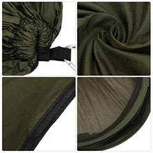 KUIDAMOS Zanzariera Amaca da Campeggio Sedia Amaca Sedia Altalena, per Viaggi in Campeggio all'aperto(Army Green)