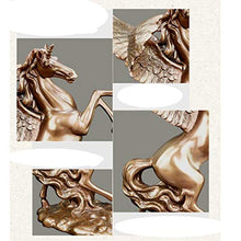Byrhgood Vivere Pegasus Bottiglia di Vino Rack, Resina Prodotti, delle Famiglie Ornamenti Creativo Decorazioni di 36 × 31 × 22CM