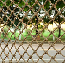 Protective net decoration / Alpinismo Net antiurto corda della canapa Net Rete Retro Bar Rete soffitto Kindergarten mano parco divertimenti Rete Arte Muro Cantiere di costruzione della rete di sicurez