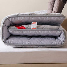 Materassi Futon, 100% Cotone Antibatterico Materasso Topper Coprimaterasso Lenzuolo Trapuntato Queen King Twin Coprimaterassi Completi,Camel,150 * 200cm/59 * 79inch